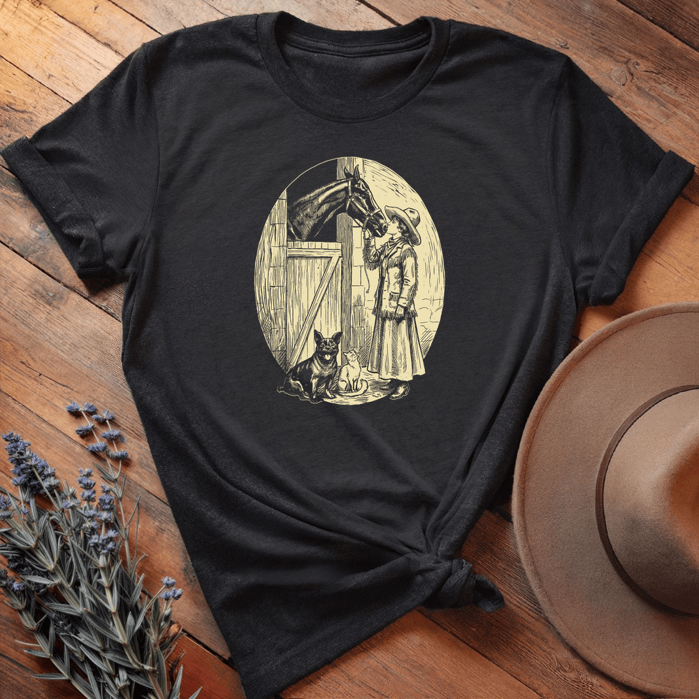 Vintage Art 15 - Premium Lightweight Tee - Black