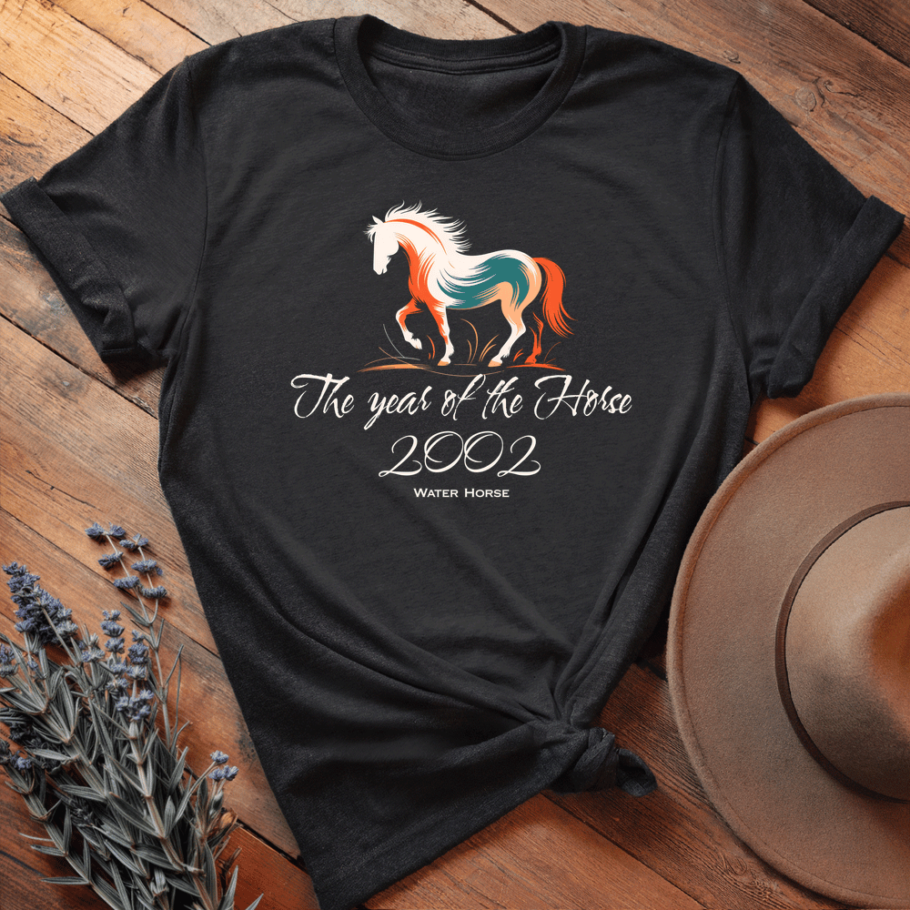 Year Of The Horse 2002 - Lightweight Tee - Black