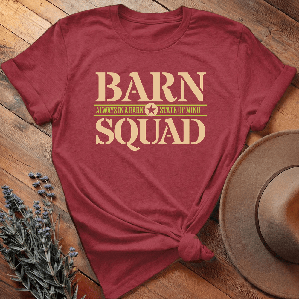 Barn Squad - Premium Lightweight Tee - Cardinal