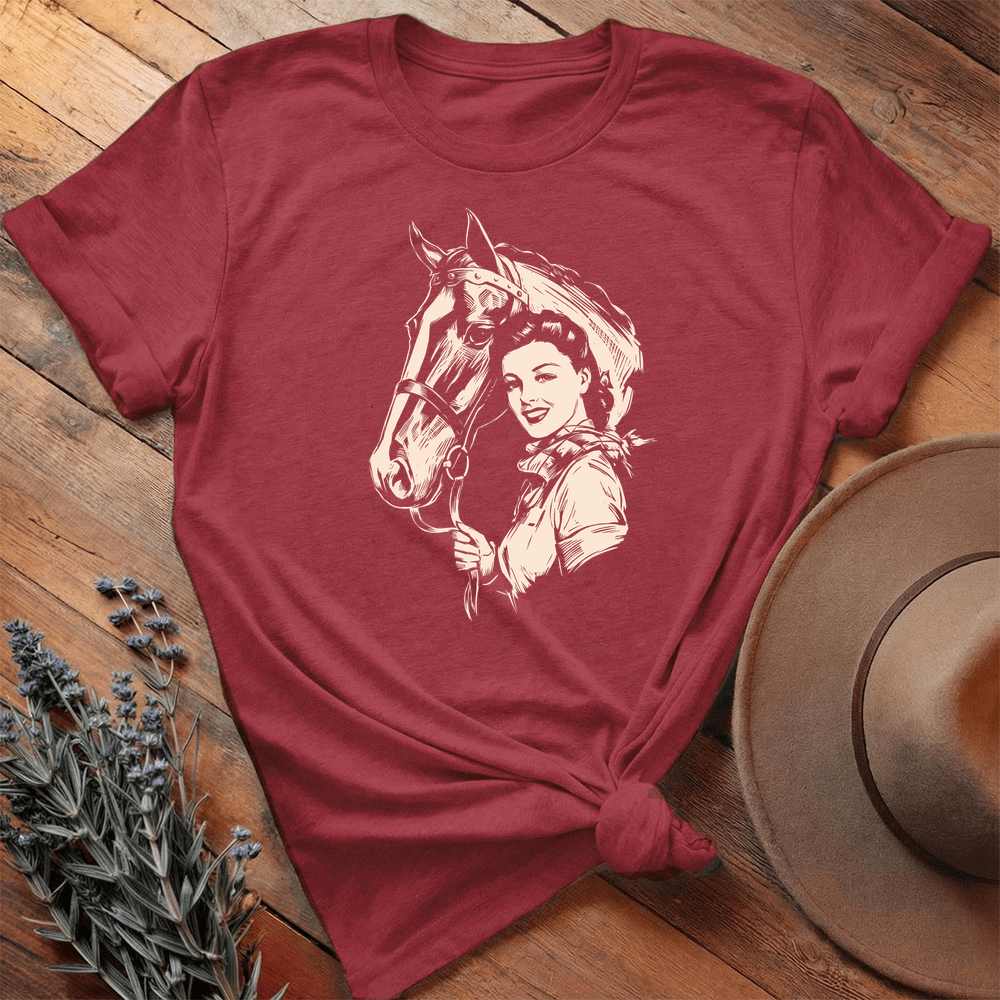 Vintage Art 4 - Premium Lightweight Tee - Cardinal
