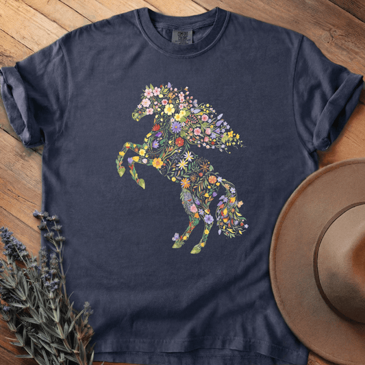 Flower Horse 3 - Heritage Tee