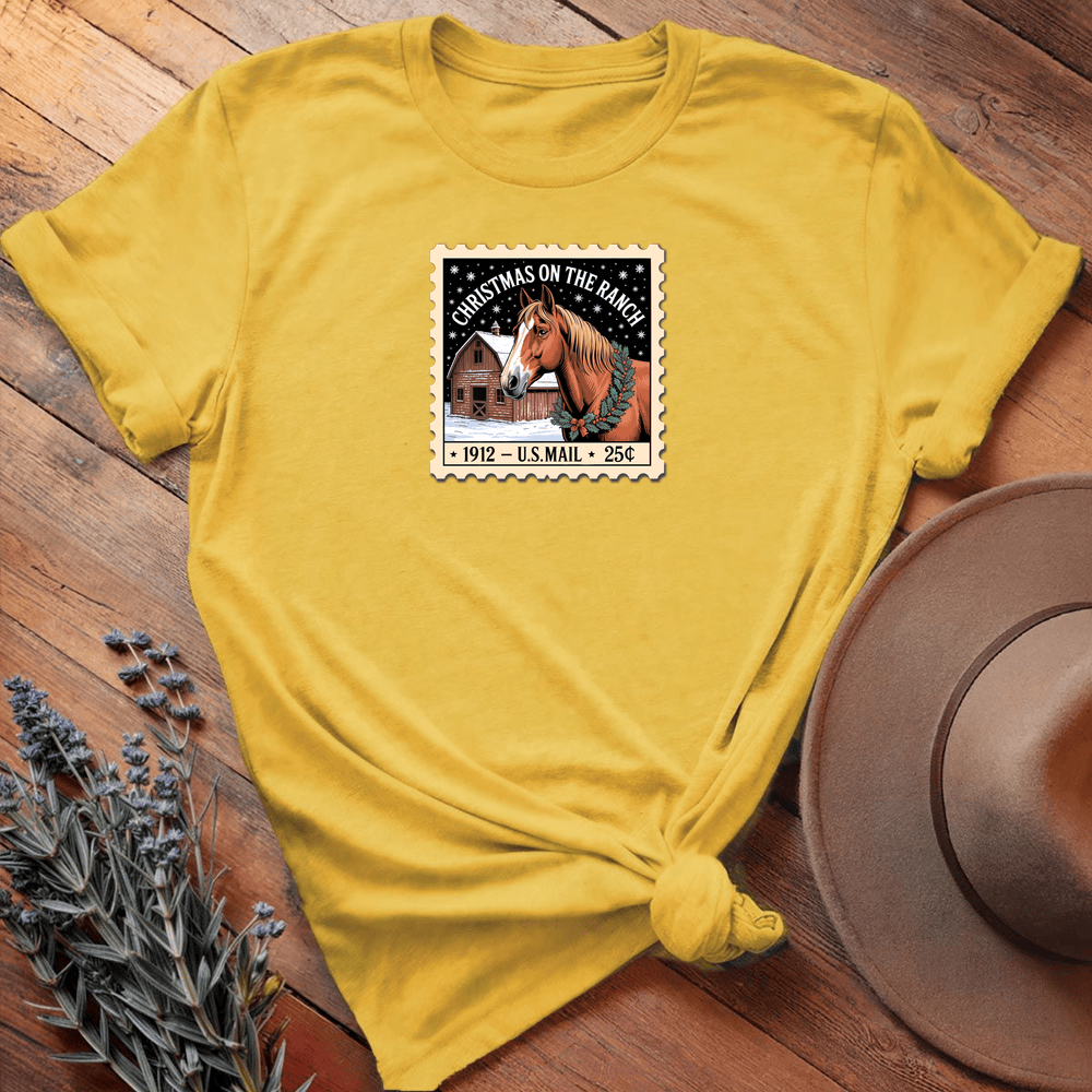 Xmas Christmas Stamp 4 - Daisy