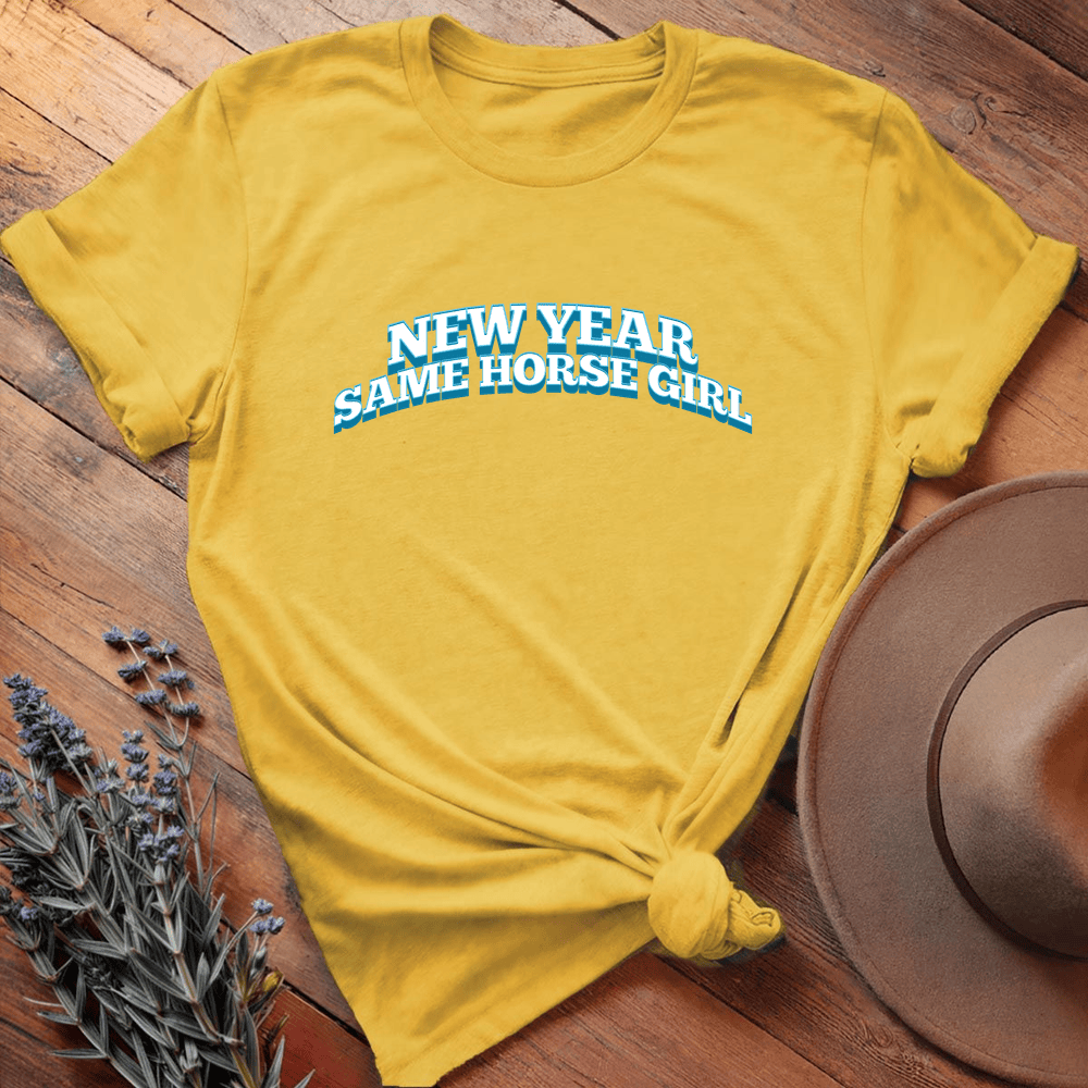 New Year Same Horse Girl - Daisy