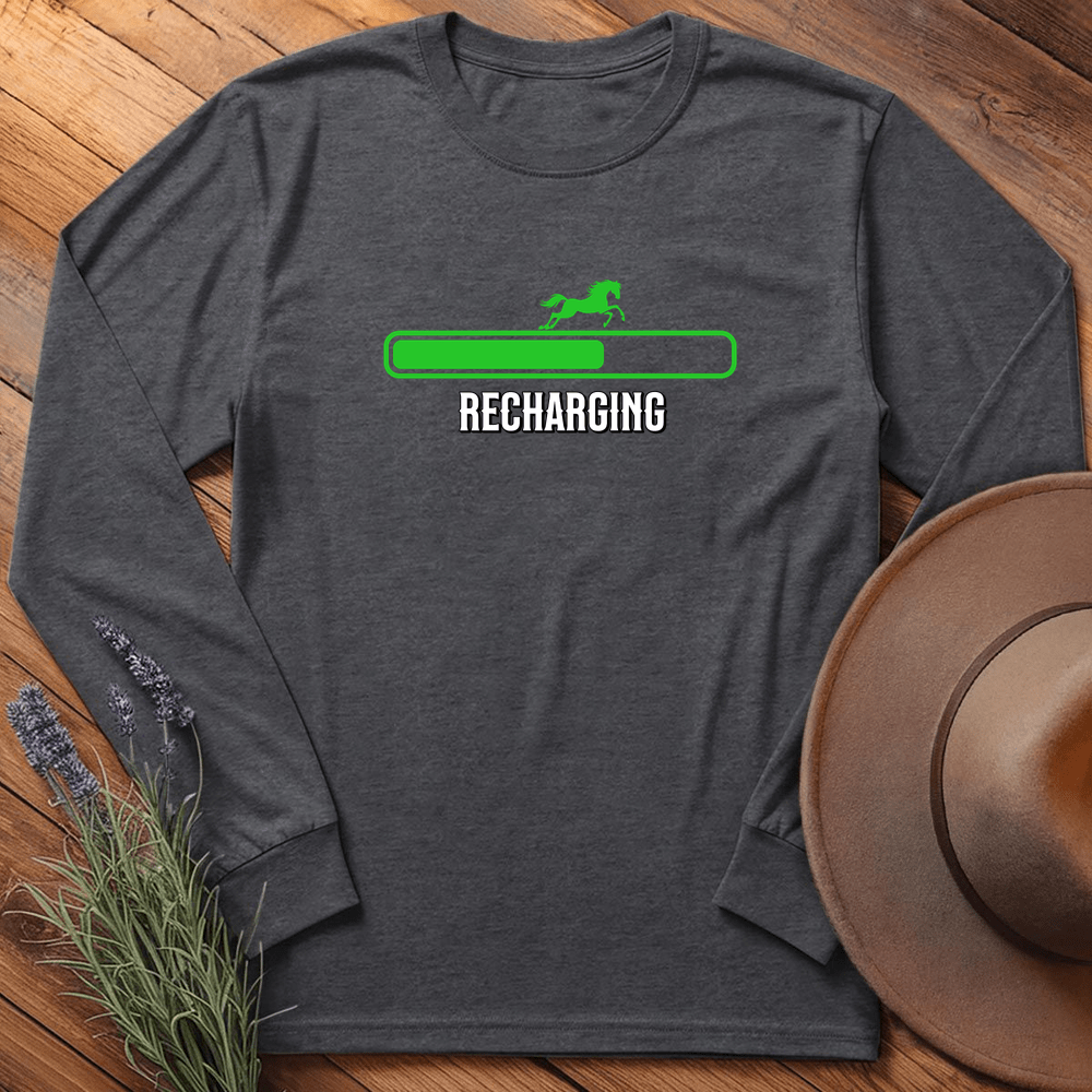 Horsepower Recharge - Long Sleeves - Dark Heather