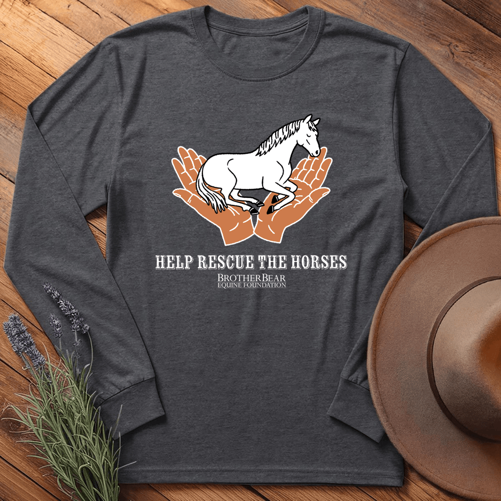 Brother Bear Shirt 1 - Long Sleeve - Dark Heather