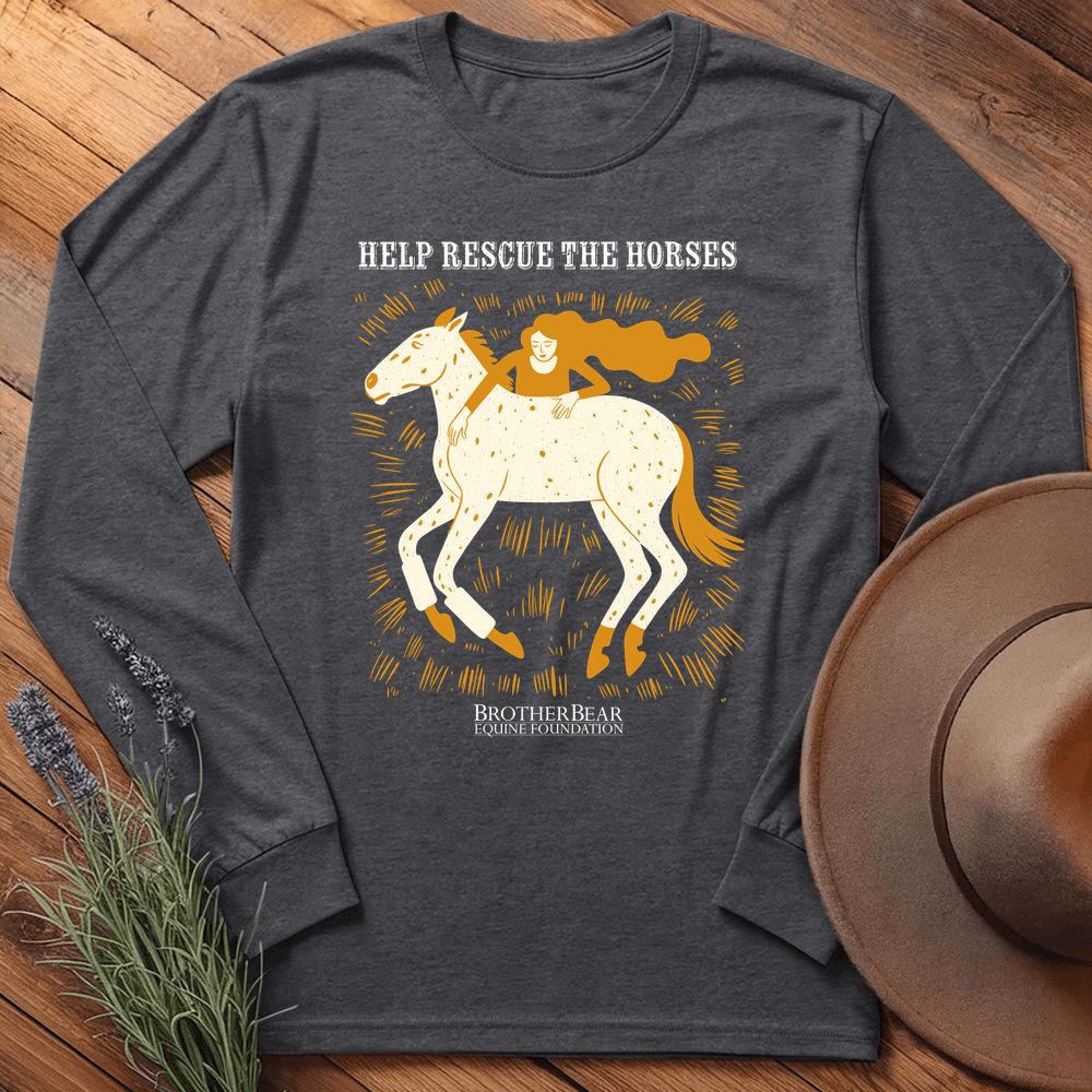 Brother Bear Shirt 3 - Long Sleeve - Dark Heather