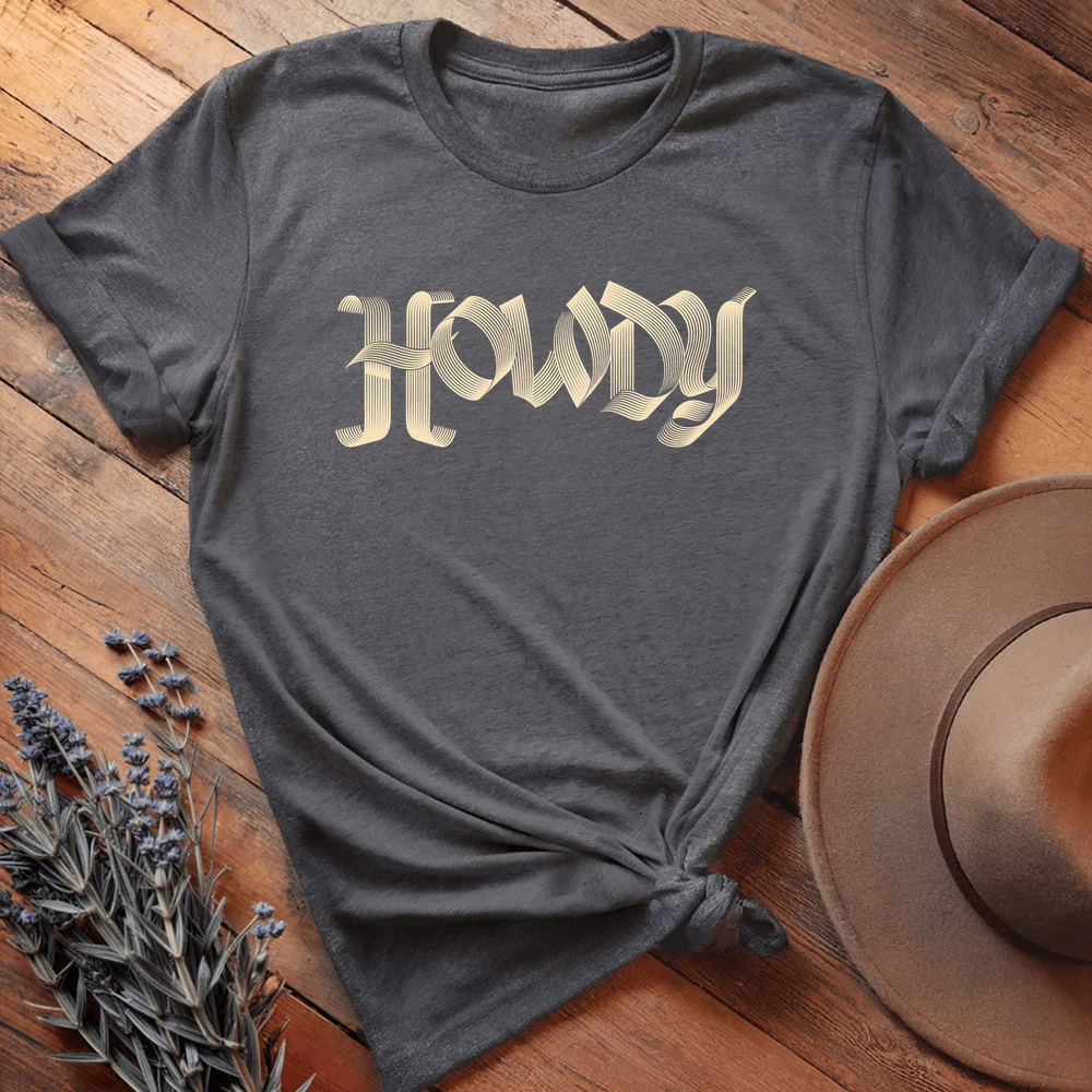 HOWDY Graphic - Dark Heather