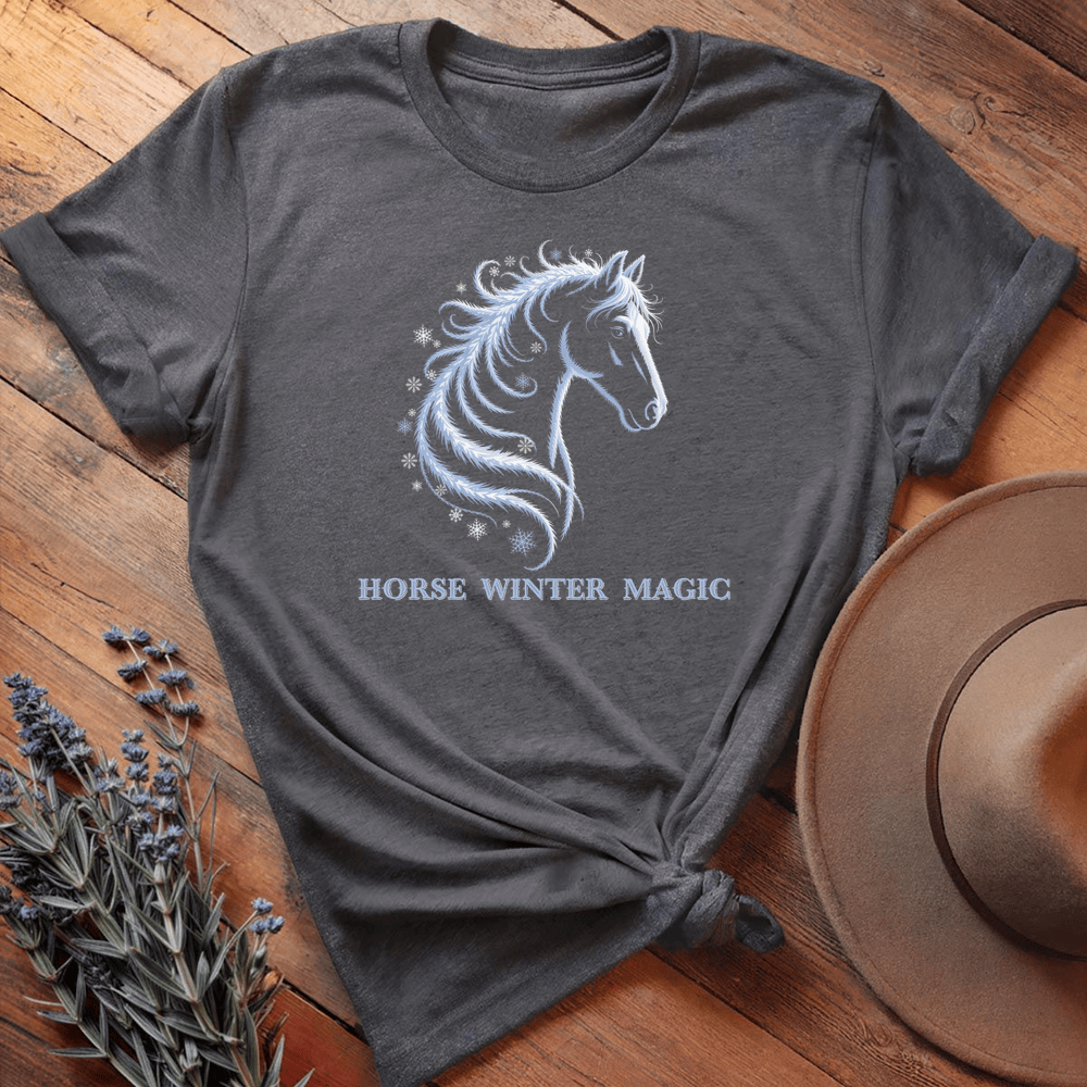 Horse Winter Magic 2 - Dark Heather