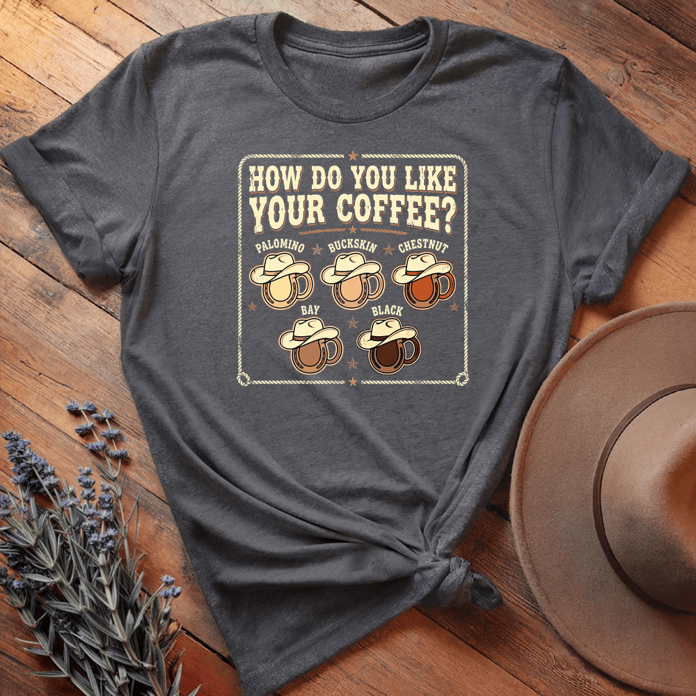 Coffee Horse Colors - Dark Heather