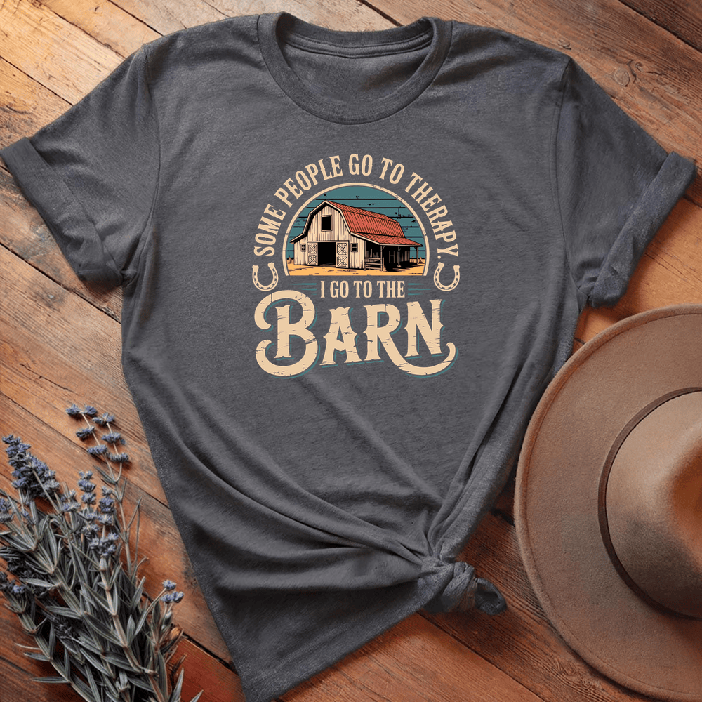 The Barn Is My Therapy - Dark Heather