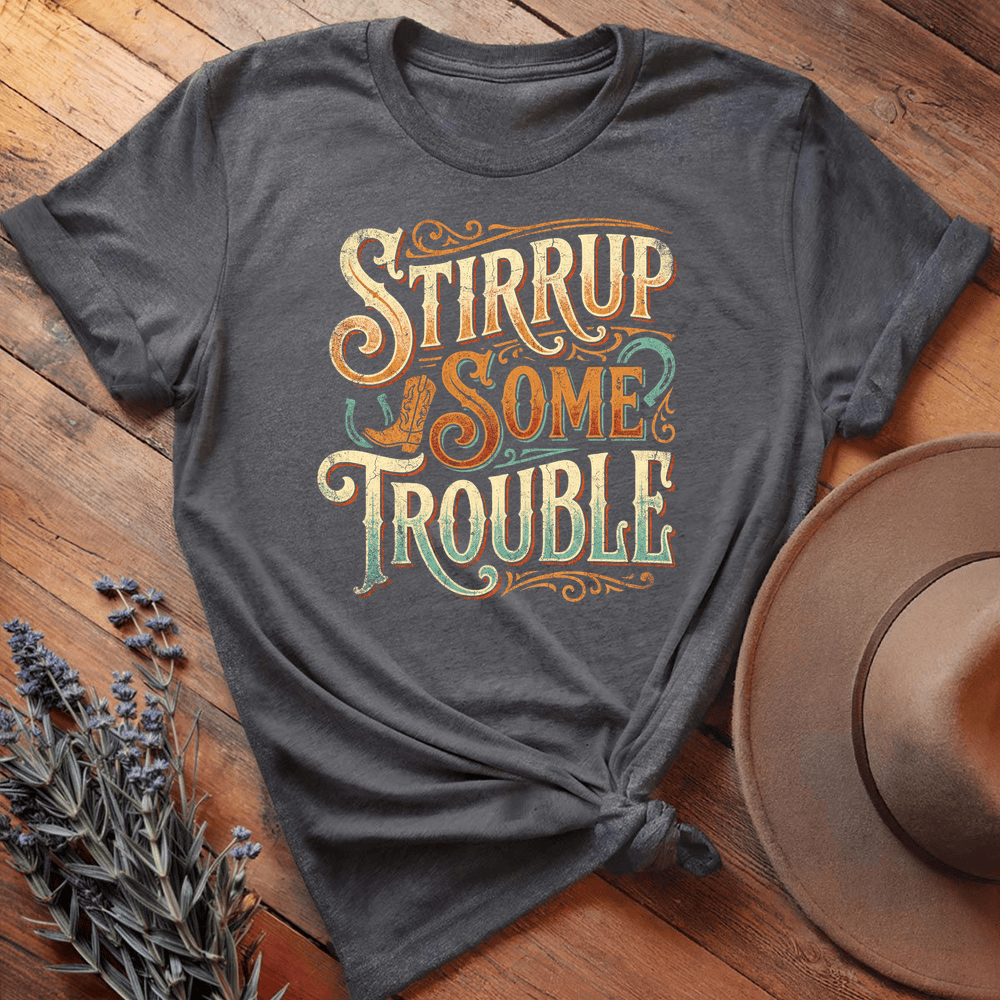 Stirrup Some Trouble - Dark Heather