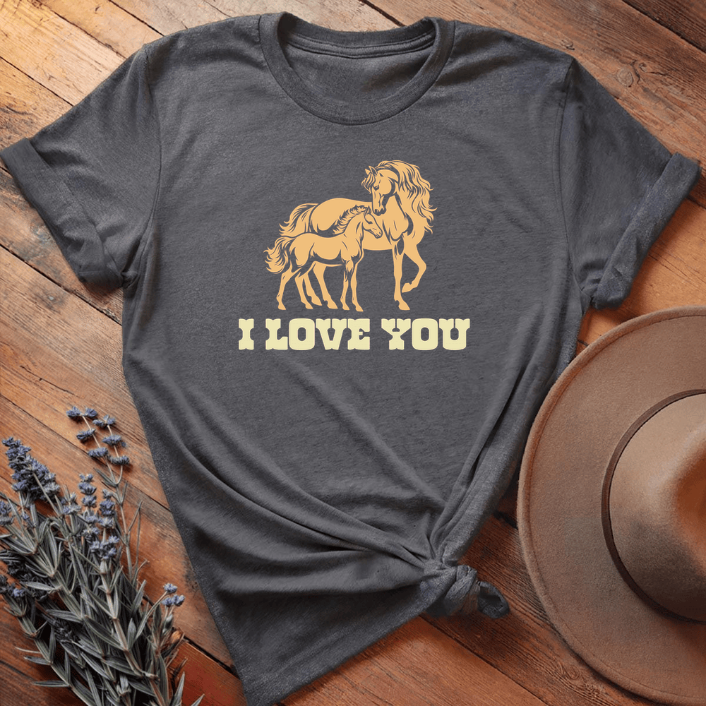 Mare & Foal - Dark Heather