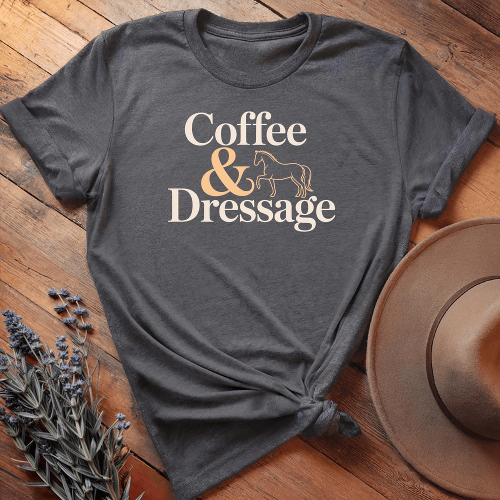 Coffee & Dressage - Dark Heather