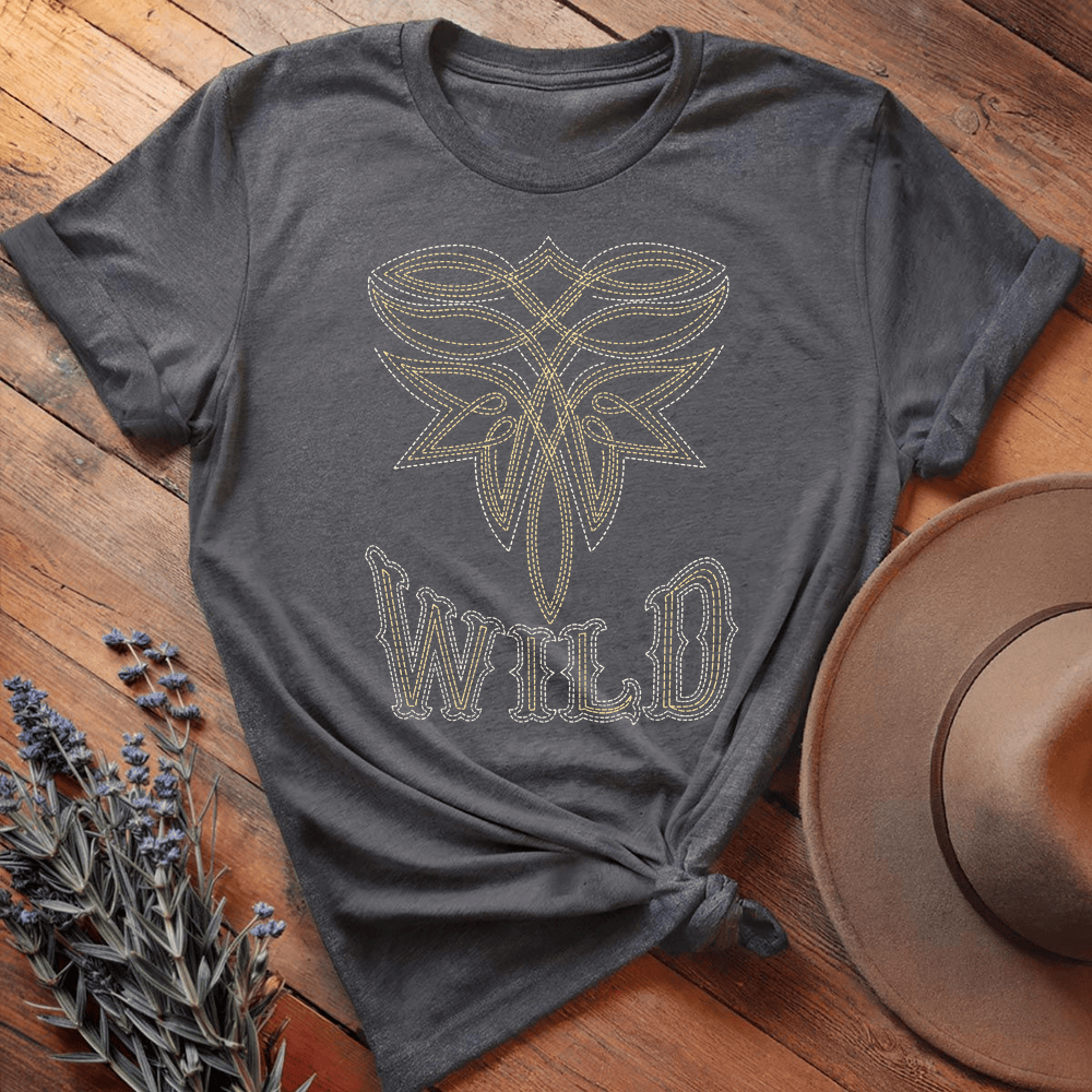 Stitching Wild - Dark Heather