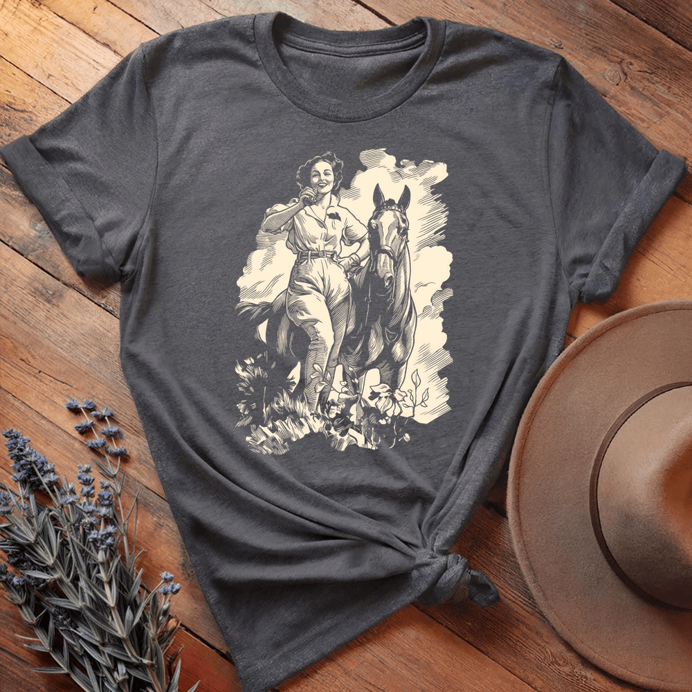 Vintage Art 2 - Dark Heather