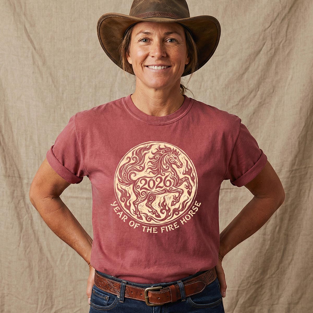 Year Of The Fire Horse 2 - Heritage Tee