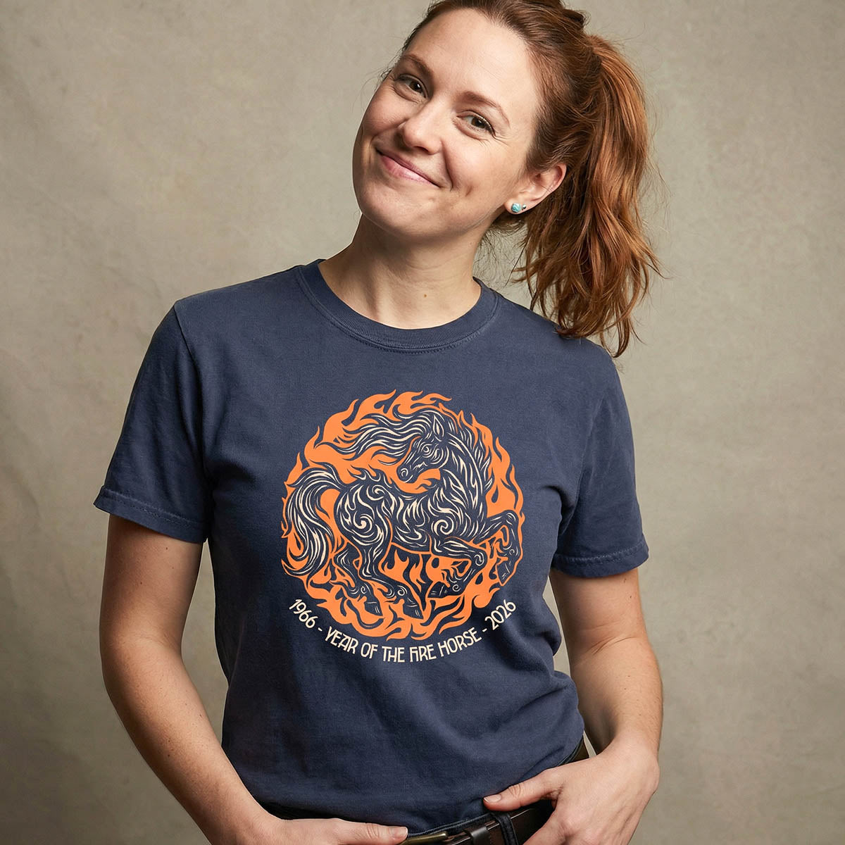 Year Of The Fire Horse 5 - Heritage Tee