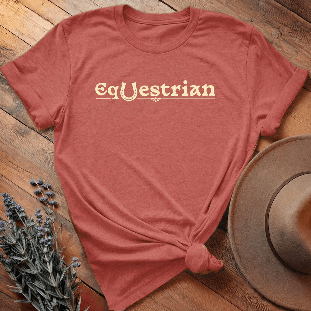Heritage Equestrian - Premium Lightweight Tee - Heather Clay