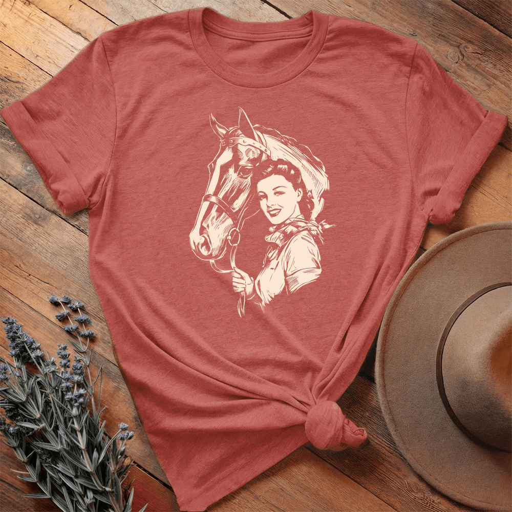 Vintage Art 4 - Premium Lightweight Tee - Heather Clay