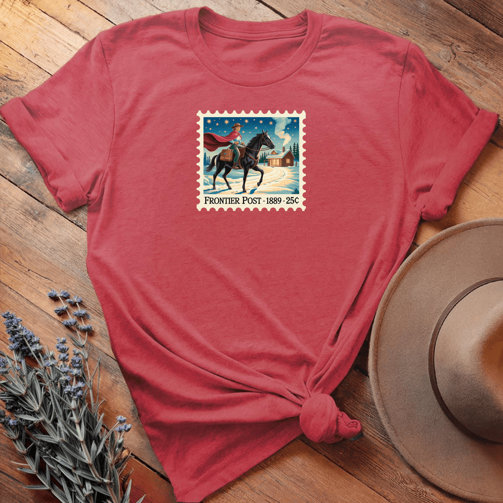 Xmas Christmas Stamp 2 - Heather Red