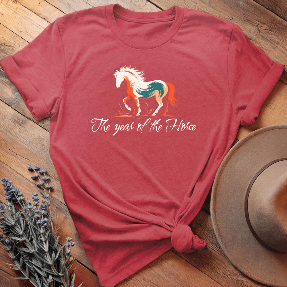 Year Of The Horse - Heather Red