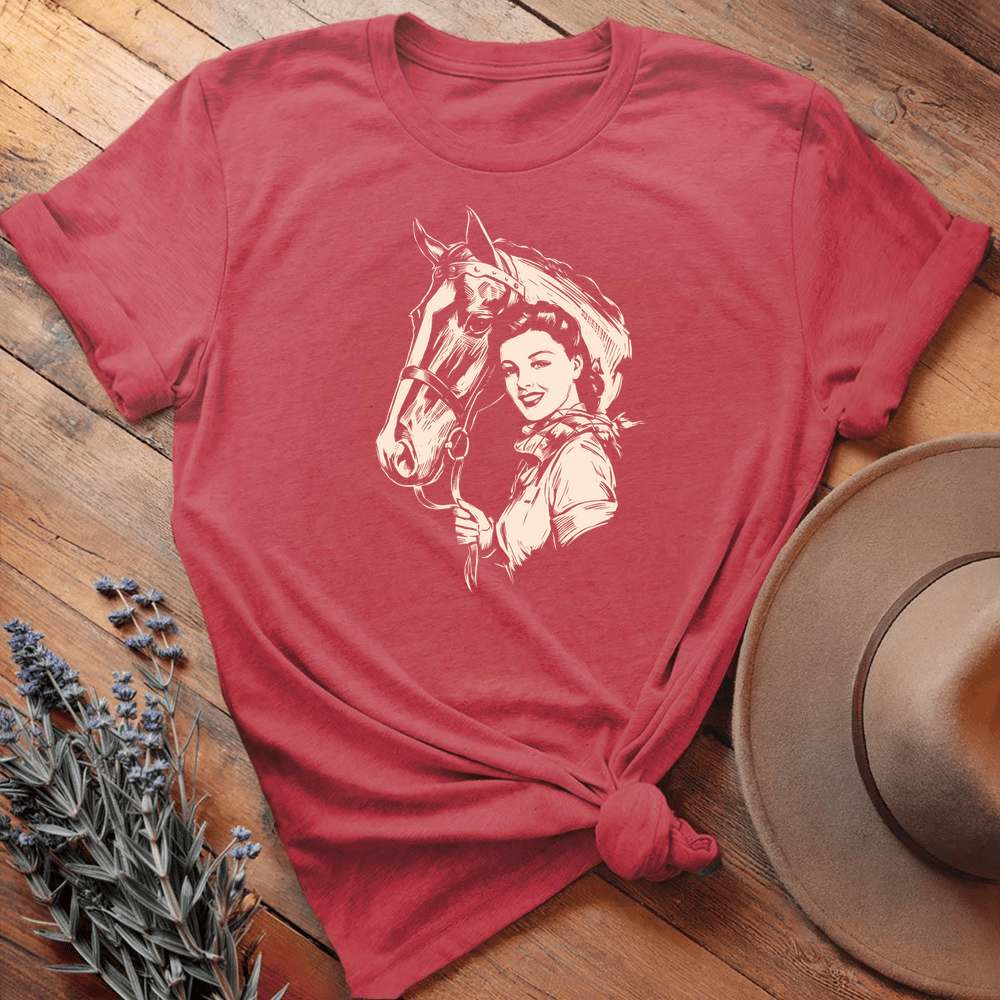 Vintage Art 4 - Heather Red