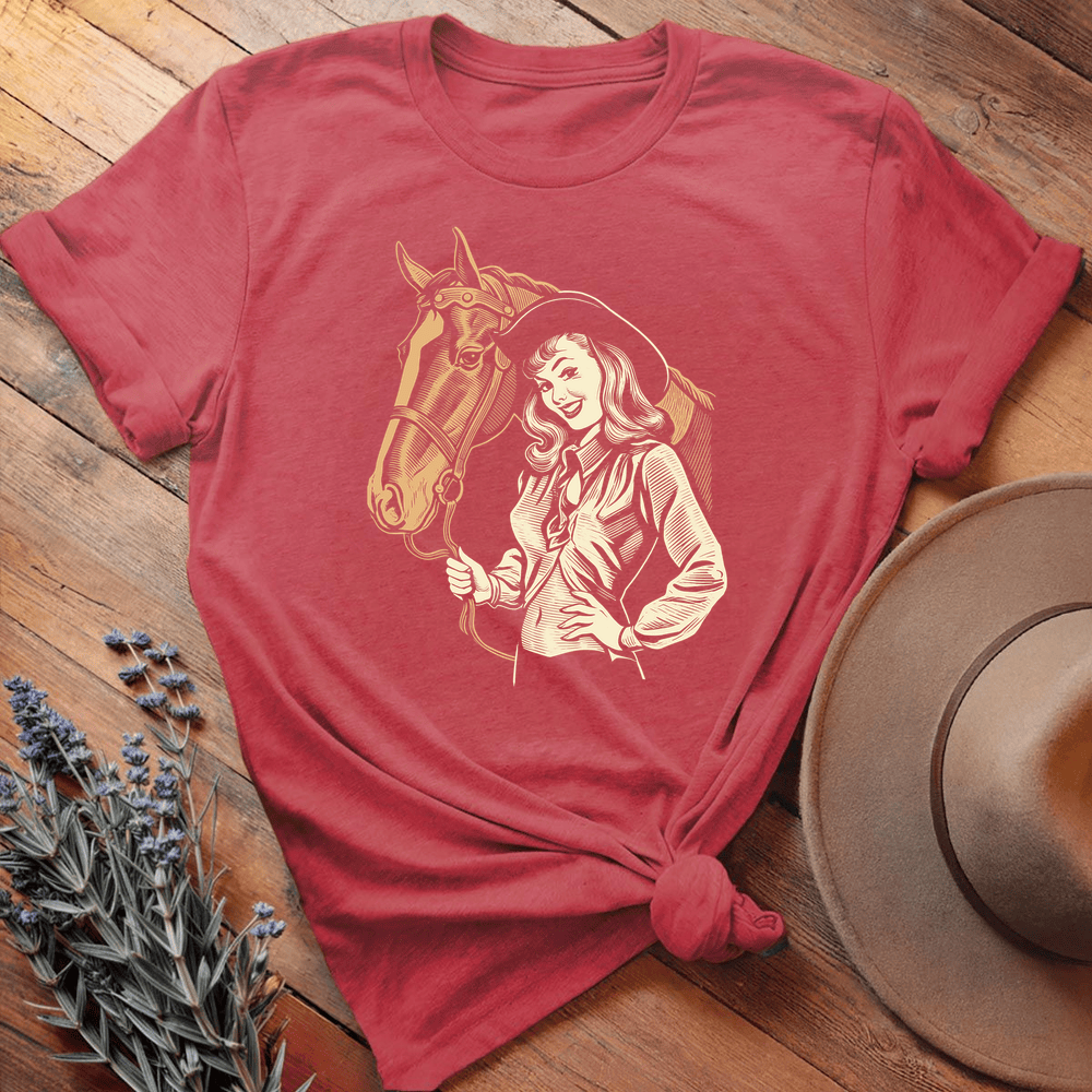 Vintage Art 9 - Heather Red