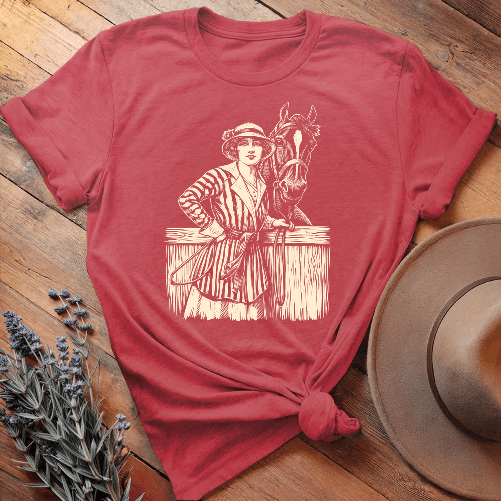 Vintage Art 8 - Heather Red