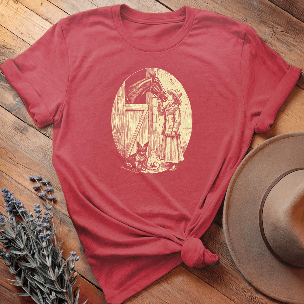 Vintage Art 15 - Heather Red