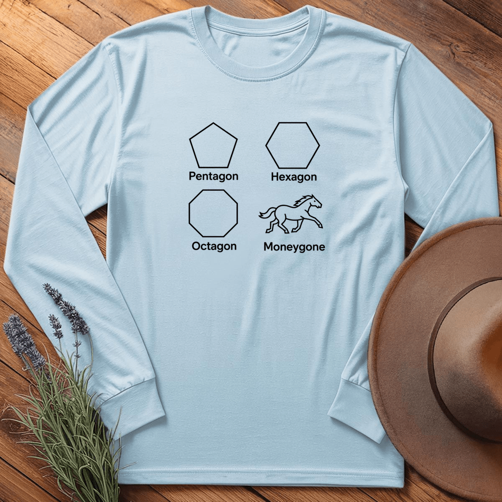 Polygoneigh - Long Sleeves - Light Blue