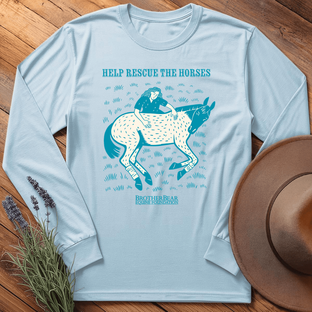 Brother Bear Shirt 4 - Long Sleeve - Light Blue