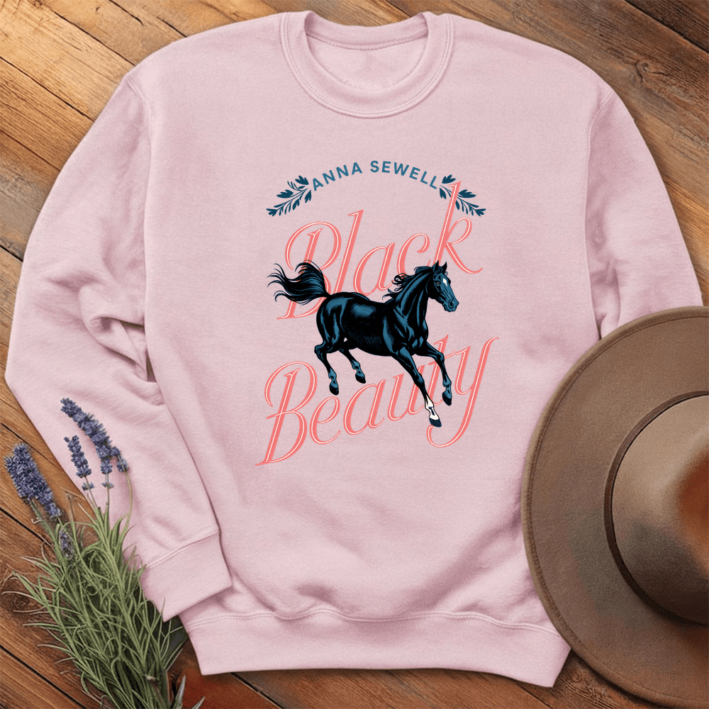 Black Beauty Cover - Swaetshirt - Light Pink