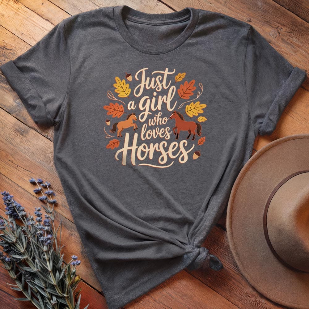 Just a Girl Who Love Horses Fall