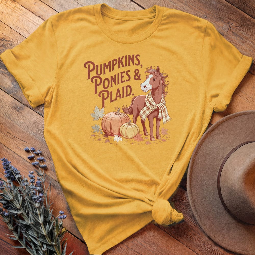 Pumpkins, Ponies & Plaid