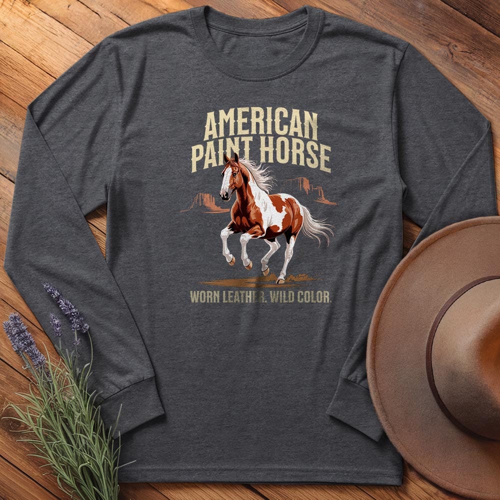 Breed Spirit, American Paint Horse - Long Sleeves