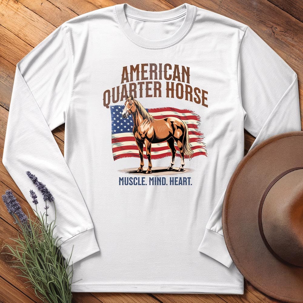 Breed Spirit, American Quarter Horse - Long Sleeves