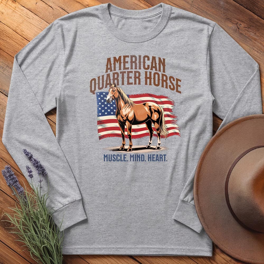 Breed Spirit, American Quarter Horse - Long Sleeves