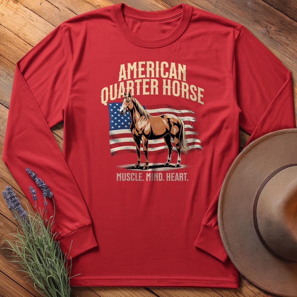 Breed Spirit, American Quarter Horse - Long Sleeves