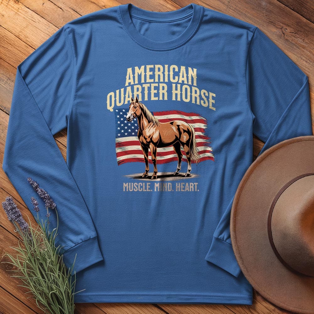 Breed Spirit, American Quarter Horse - Long Sleeves