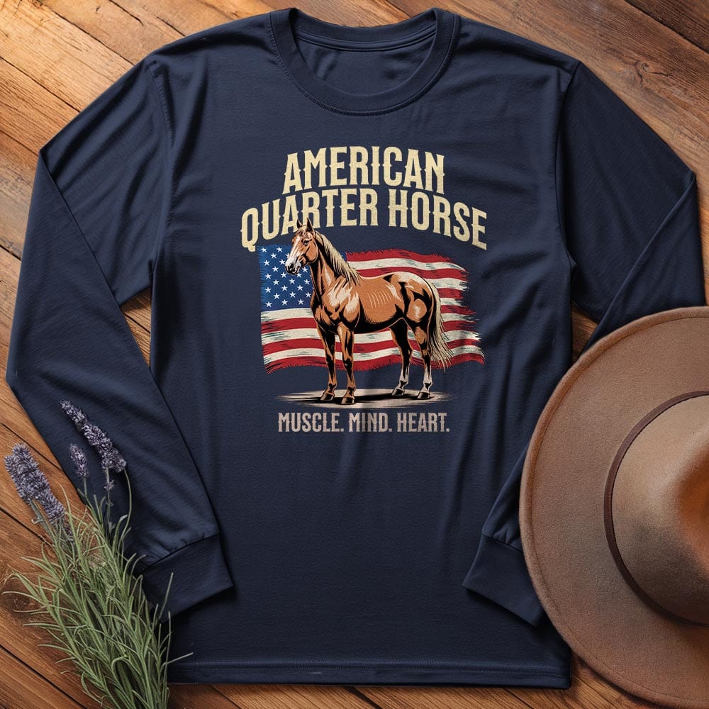 Breed Spirit, American Quarter Horse - Long Sleeves