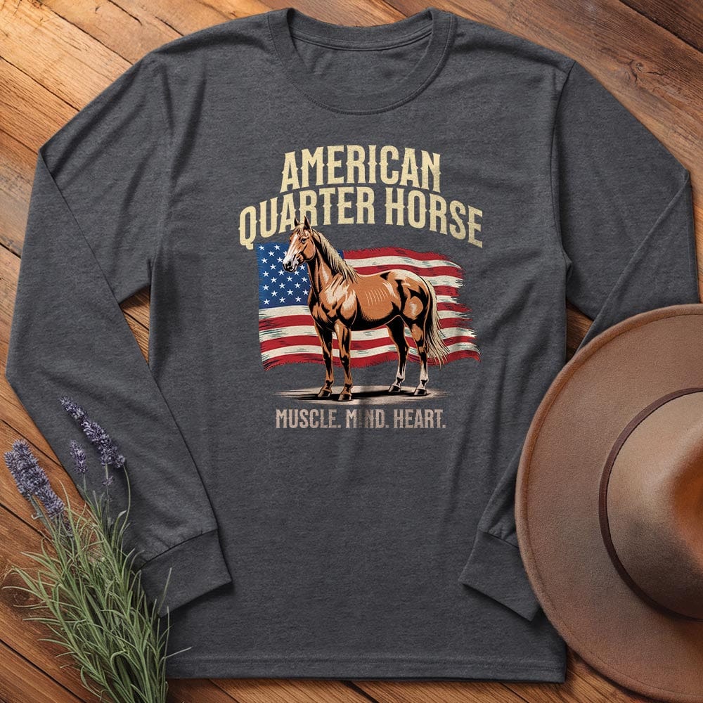 Breed Spirit, American Quarter Horse - Long Sleeves