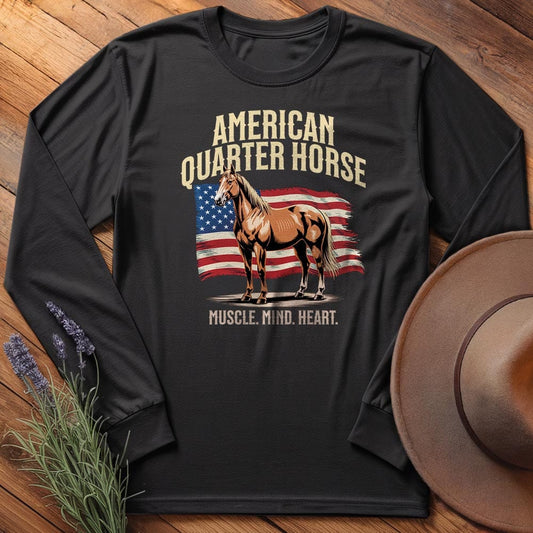 Breed Spirit, American Quarter Horse - Long Sleeves