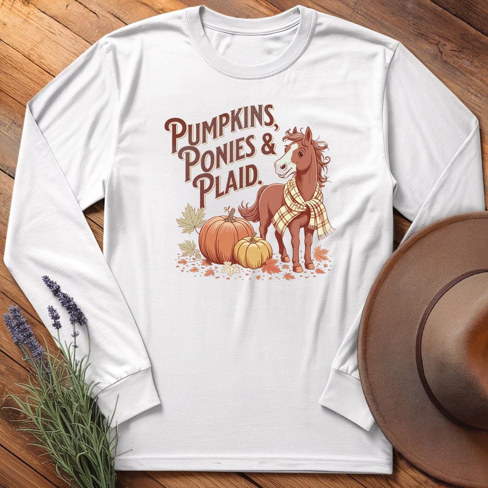 Pumpkins, Ponies & Plaid - Long Sleeves