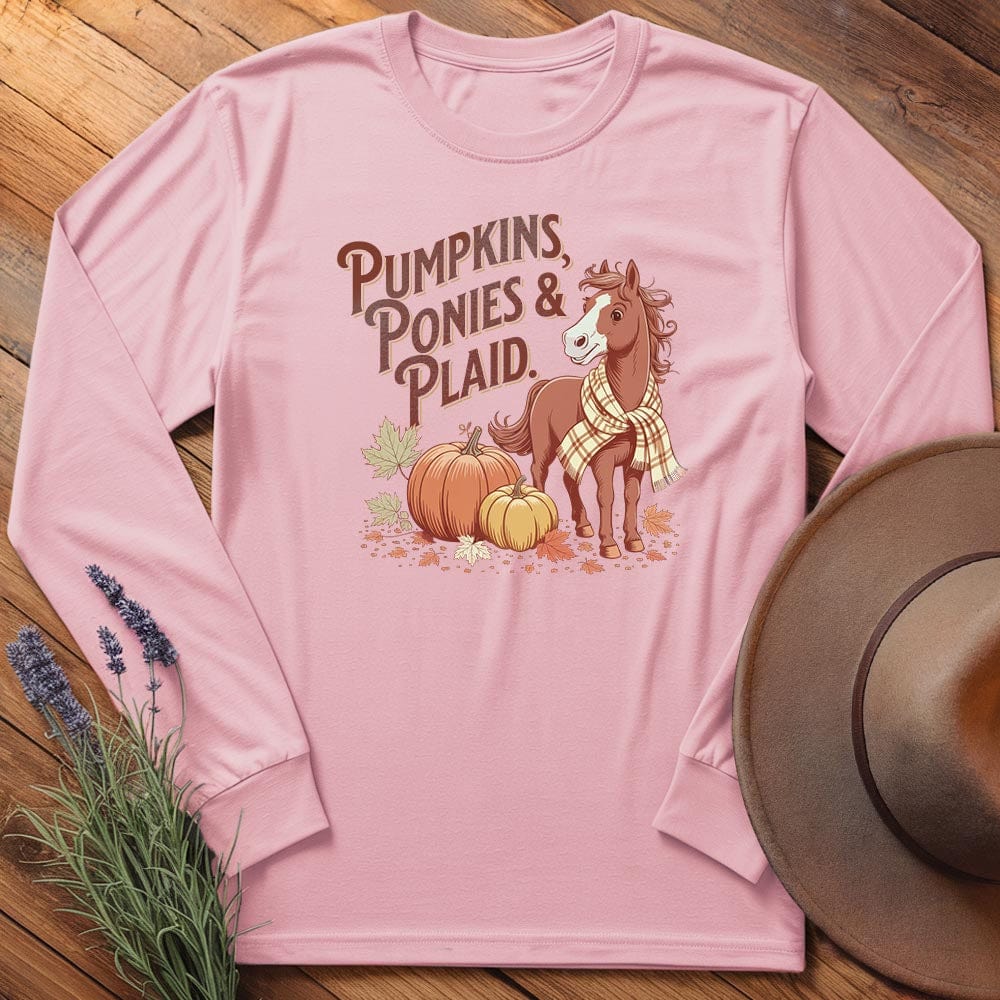 Pumpkins, Ponies & Plaid - Long Sleeves