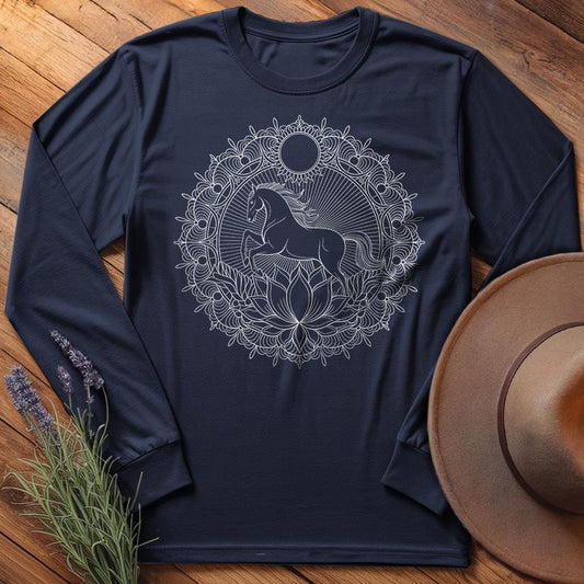 Mandala Horse - Long Sleeves