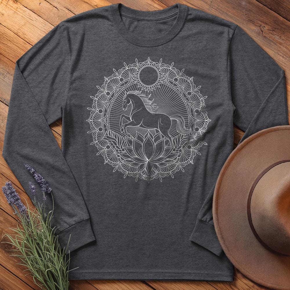 Mandala Horse - Long Sleeves