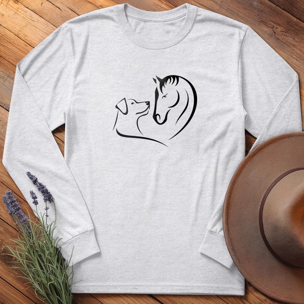 Horse & Dog Love - Long Sleeves