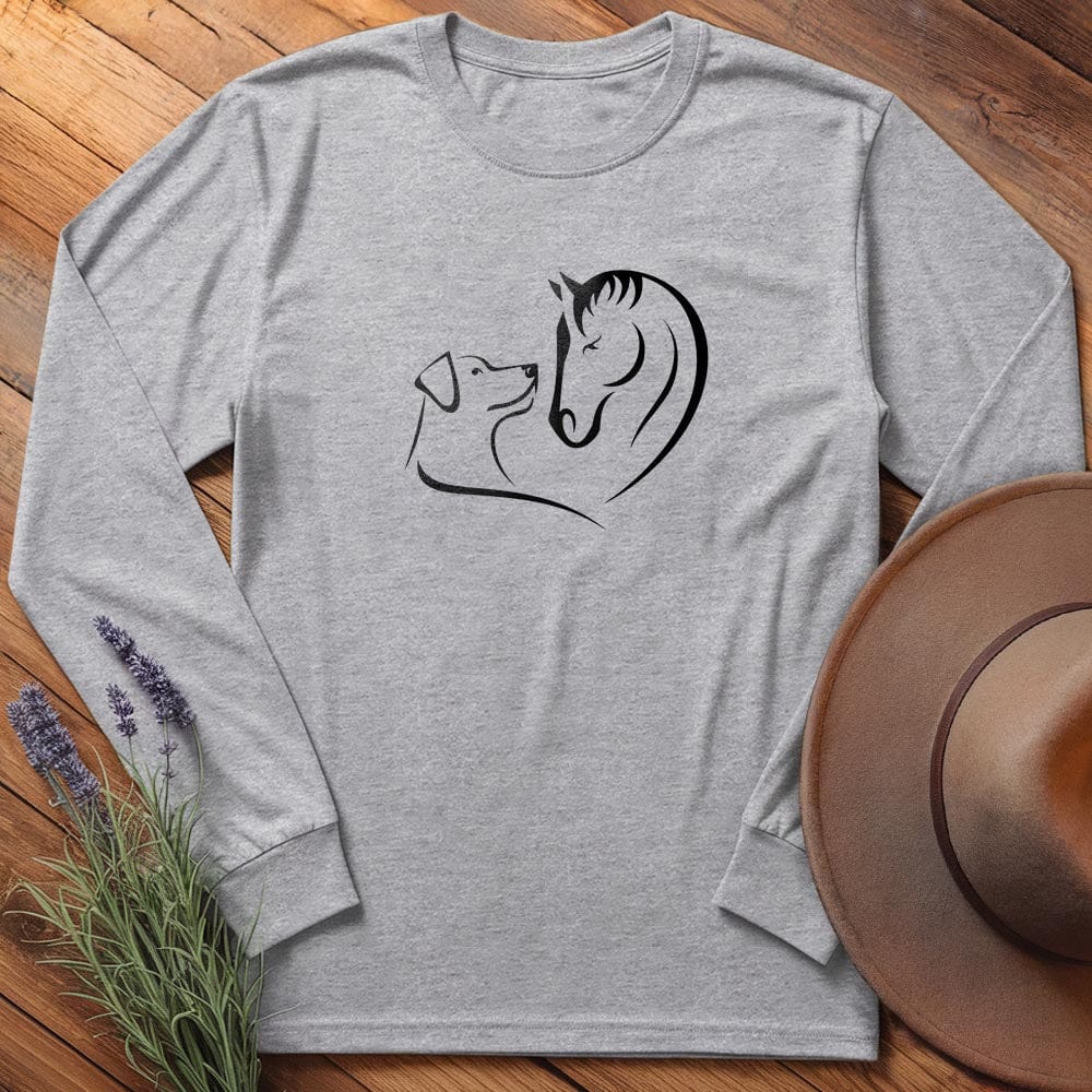 Horse & Dog Love - Long Sleeves