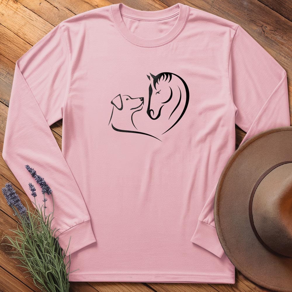 Horse & Dog Love - Long Sleeves