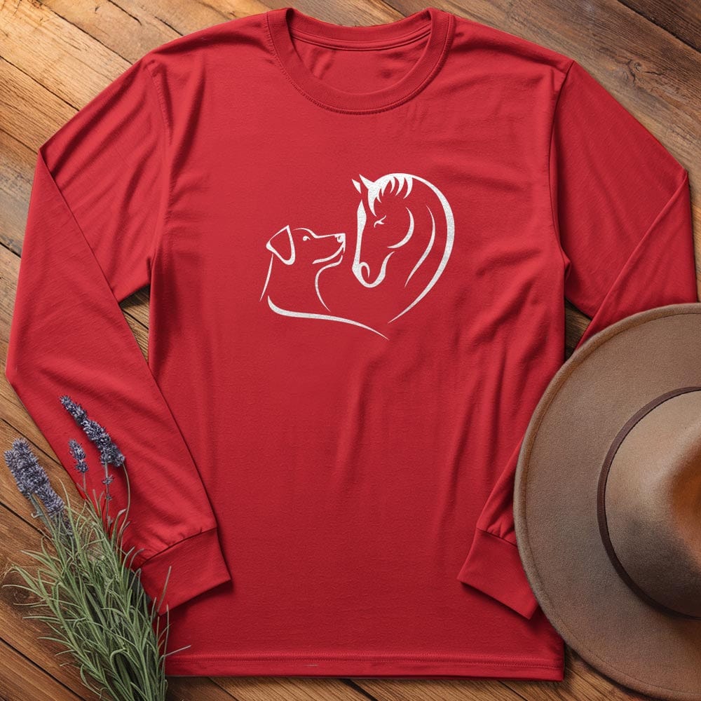 Horse & Dog Love - Long Sleeves